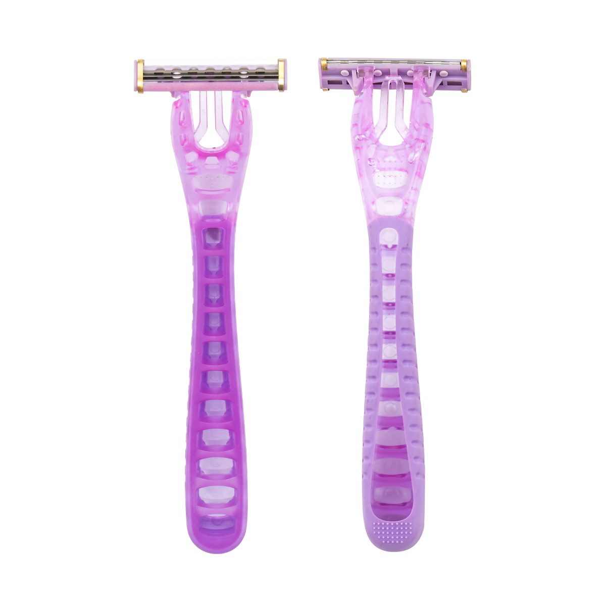CX-T42-K Gold Edge Triple Blade Women System Razor Razor s vymeniteľnou holenicou